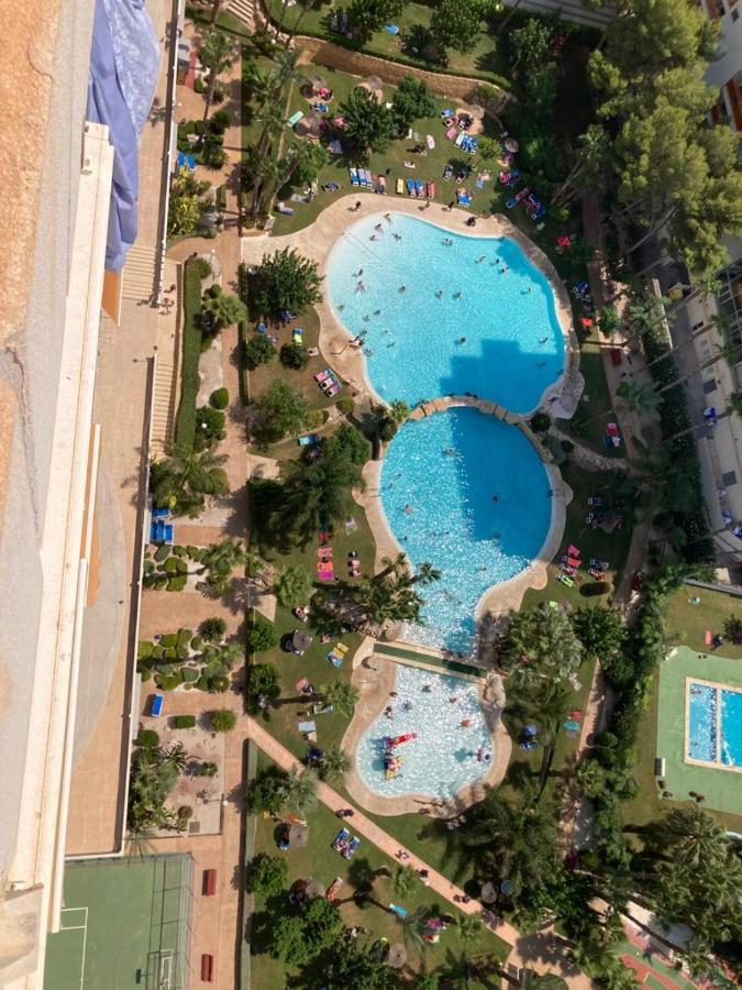 Rascacielo Bonito Mirando Al Mar Apartman Benidorm Kültér fotó