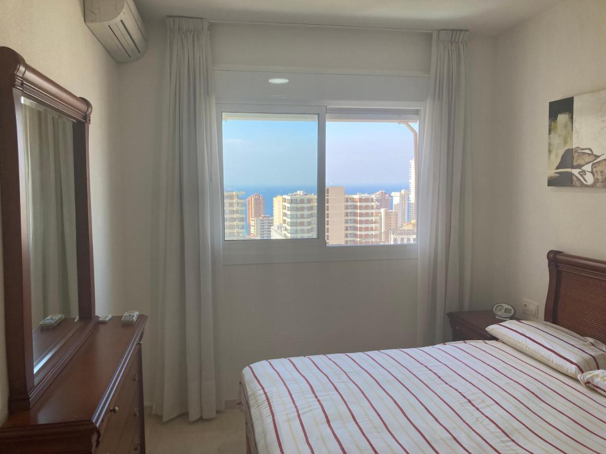 Rascacielo Bonito Mirando Al Mar Apartman Benidorm Kültér fotó