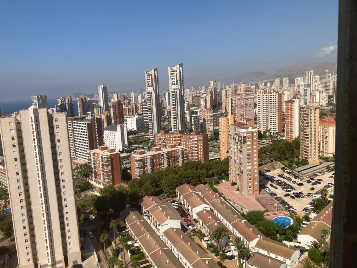 Rascacielo Bonito Mirando Al Mar Apartman Benidorm Kültér fotó