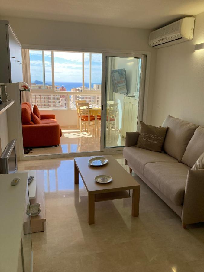 Rascacielo Bonito Mirando Al Mar Apartman Benidorm Kültér fotó
