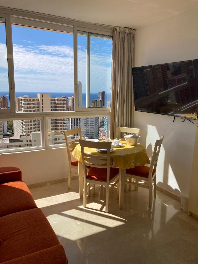 Rascacielo Bonito Mirando Al Mar Apartman Benidorm Kültér fotó